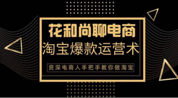 花和尚·天猫淘宝爆款运营实操技术，手把手教你月销万件的爆款打造技巧-八号资源库