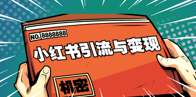 小红书引流与变现：从0-1手把手带你快速掌握小红书涨粉核心玩法进行变现-八号资源库