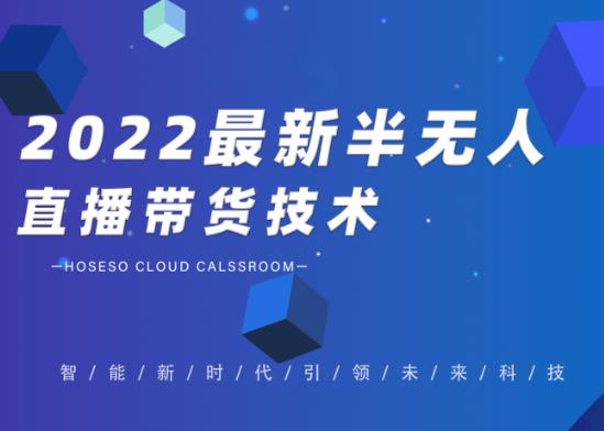禾兴社·2022最新抖音半无人直播带货技术及卡直播广场玩法，价值699元-八号资源库