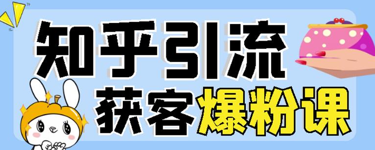 2022船长知乎引流+无脑爆粉技术：每一篇都是爆款，不吹牛，引流效果杠杠的-八号资源库