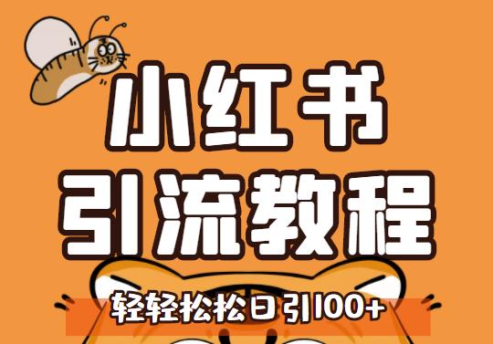 小红书运营引流全系列课程，每天引流100精准粉-八号资源库