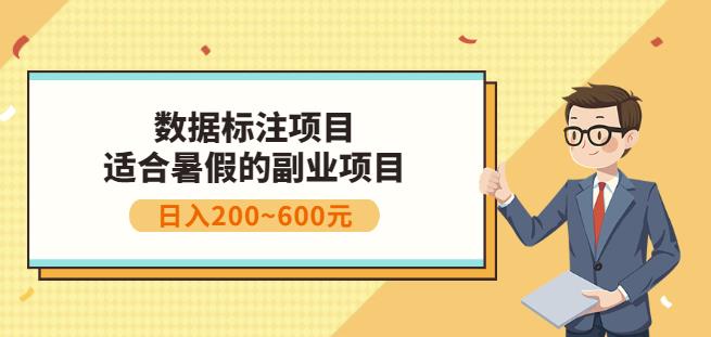 副业赚钱：人工智能数据标注项目，简单易上手，小白也能日入200+-八号资源库