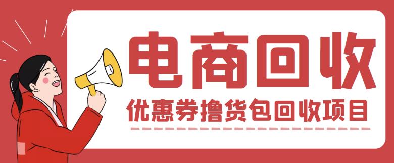 外面收费388的电商回收项目，一单利润100+-八号资源库