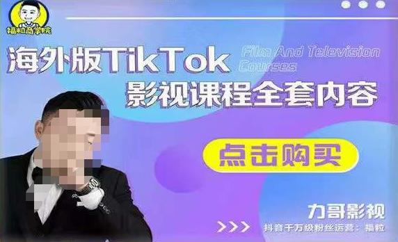 海外TikTok影视课程全套，从搭建渠道，到如何正确使用账号，到未来的变现渠道等-八号资源库