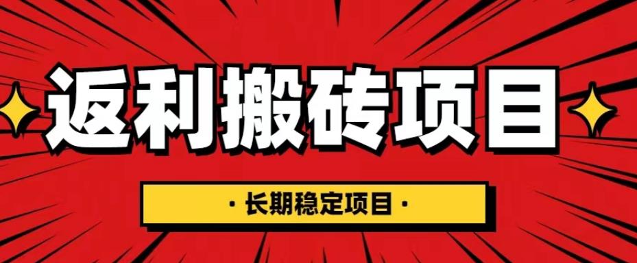 国外返利网项目，返利搬砖长期稳定，月入3000刀（深度解剖）-八号资源库
