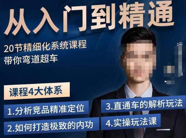 龙一·从入门到精通拼多多运营系列课，0-100的运营实操技巧，精细化系列课程带你弯道超车-八号资源库