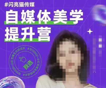 自媒体美学提升营，手把手带你提升品牌审美，做一个有调性的博主-八号资源库