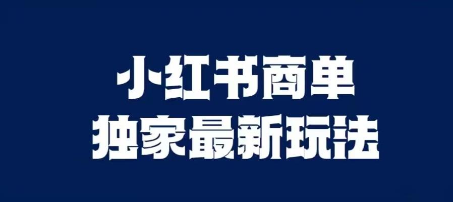 小红书商单最新独家玩法，剪辑时间短，剪辑难度低，能批量做号【揭秘】-八号资源库