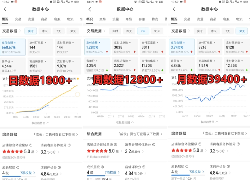 拼多多虚拟电商训练营月入30000+你也行，暴利稳定长久，副业首选-八号资源库