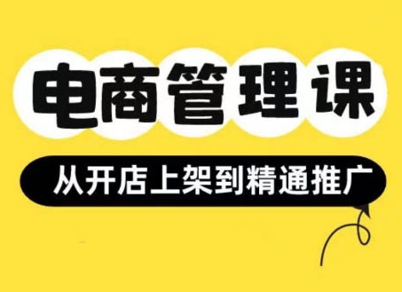小红书&闲鱼开店从开店上架到精通推广，电商管理课-八号资源库