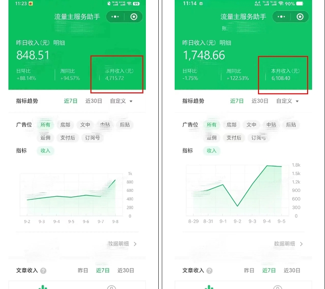腾讯广告流量主项目，公众号图文玩法，月入过万-八号资源库